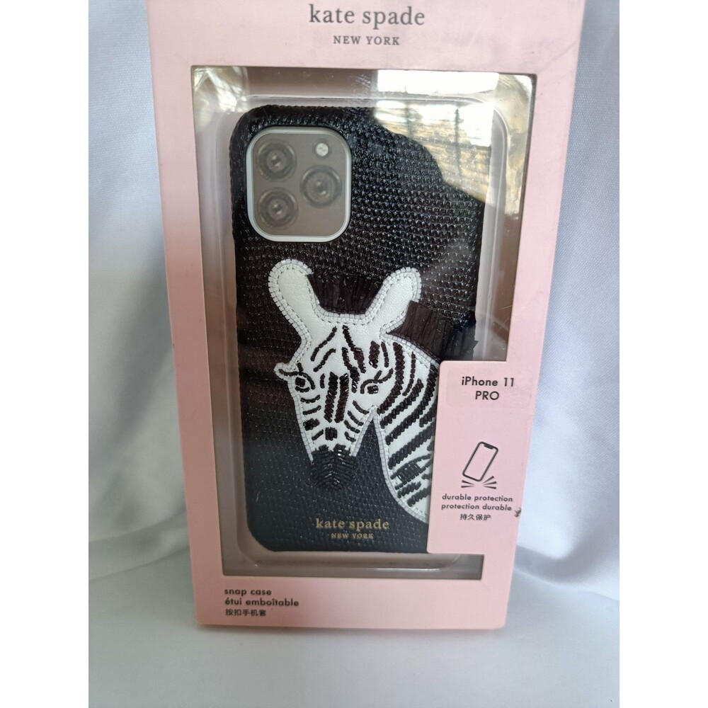 Kate Spade Zebra Phone Case iPhone 11 Pro